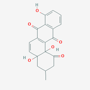 molecular formula C19H16O6 B1250611 Ochracenomicin A 