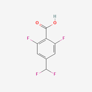 4-(Difluoromethyl)-2,6-difluorobenzoic acid