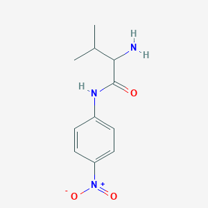 2-amino-3-methyl-N-(4-nitrophenyl)butanamide