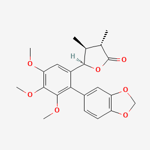 molecular formula C22H24O7 B1250642 Eupomatilone-6 