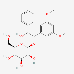 stilbostemin I 2''-beta-D-glucopyranoside