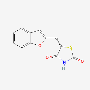 5-(1-Benzofuran-2-ylmethylidene)-1,3-thiazolidine-2,4-dione