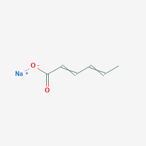 2,4-Hexadienoic acid, sodium salt, (2E,4E)-