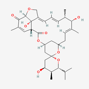molecular formula C33H46O9 B1250673 5-Oxoavermectin''2b'' aglycone 