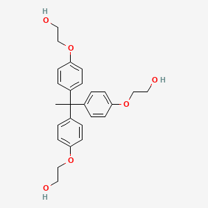 2-(4-{1,1-Bis-[4-(2-hydroxy-ethoxy)-phenyl]-ethyl}-phenoxy)-ethanol