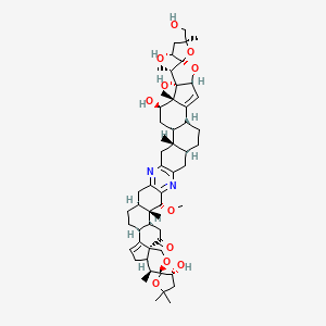 molecular formula C55H76N2O11 B1250676 Cephalostatin 19 