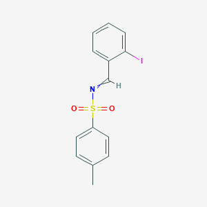 N-[(2-iodophenyl)methylidene]-4-methylbenzenesulfonamide