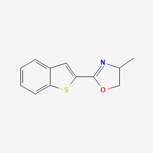 2-(1-Benzothiophen-2-yl)-4-methyl-4,5-dihydro-1,3-oxazole