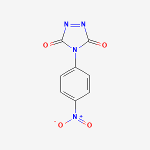 3H-1,2,4-Triazole-3,5(4H)-dione, 4-(4-nitrophenyl)-