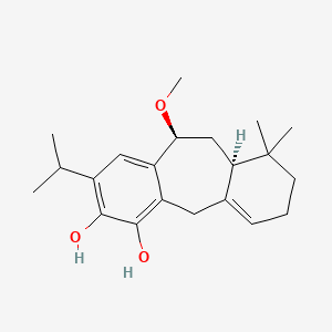 molecular formula C21H30O3 B1250699 Przewalskin C 
