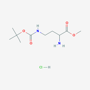 Methyl 2-amino-4-((tert-butoxycarbonyl)amino)butanoate hydrochloride