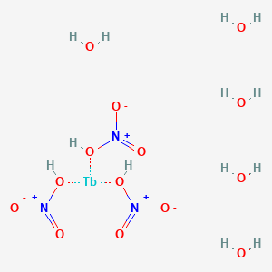 Bis(nitrooxy)terbio nitrate pentahydrate