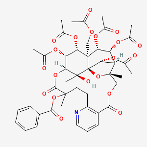 molecular formula C45H51NO20 B1250706 Wilfornine A 
