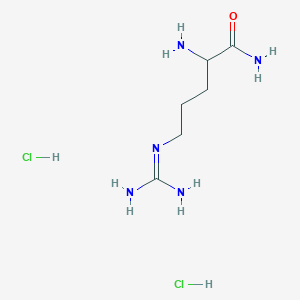 2-Amino-5-guanidino-pentanamide dihydrochloride