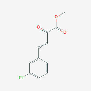 Methyl 4-(3-chlorophenyl)-2-oxobut-3-enoate