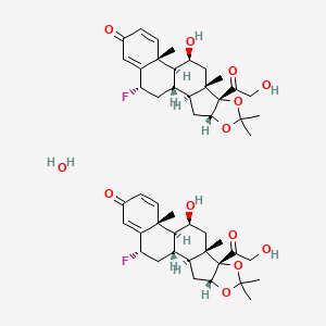 molecular formula C48H64F2O13 B1250709 Aerobid CAS No. 77326-96-6