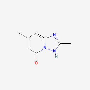 2,7-Dimethyl-[1,2,4]triazolo[1,5-a]pyridin-5(1H)-one