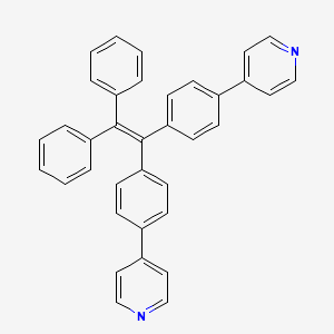 4,4'-((2,2-Diphenylethene-1,1-diyl)bis(4,1-phenylene))dipyridine