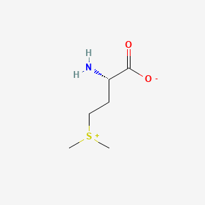 molecular formula C6H13NO2S B1250718 S-methyl-L-methioninate CAS No. 4727-40-6