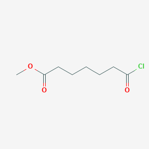 molecular formula C8H13ClO3 B12507181 Methyl 7-chloro-7-oxoheptanoate 