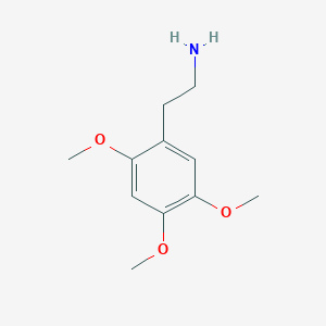 molecular formula C11H17NO3 B125073 2,4,5-三甲氧基苯乙胺 CAS No. 15394-83-9