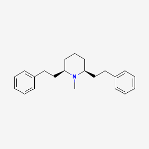 molecular formula C22H29N B1250731 Lobelane 