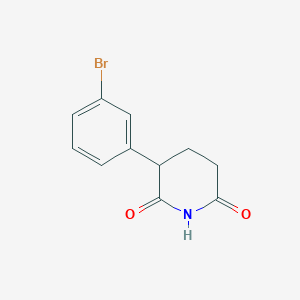 3-(3-Bromophenyl)piperidine-2,6-dione