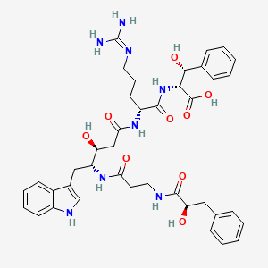 molecular formula C40H50N8O9 B1250740 Kasumigamide 