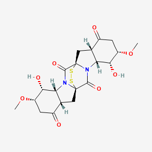 molecular formula C20H24N2O8S2 B1250761 罗斯特菌素C 