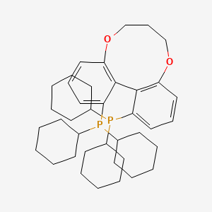 (R)-1,13-Bis(dicyclohexylphosphino)-7,8-dihydro-6H-dibenzo[f,h][1,5]dioxonine