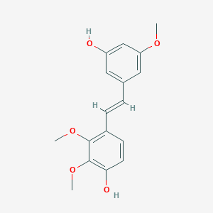 molecular formula C17H18O5 B1250771 Phoyunbene B 