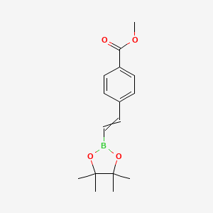 methyl 4-[2-(4,4,5,5-tetramethyl-1,3,2-dioxaborolan-2-yl)ethenyl]benzoate