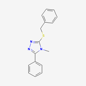 3-(Benzylthio)-4-methyl-5-phenyl-4H-1,2,4-triazole