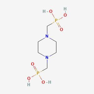 [4-(phosphonomethyl)piperazin-1-yl]methylphosphonic Acid