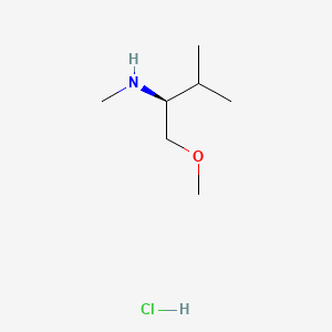 [(2S)-1-methoxy-3-methylbutan-2-yl](methyl)amine hydrochloride