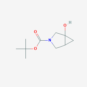 Tert-butyl 1-hydroxy-3-azabicyclo[3.1.0]hexane-3-carboxylate