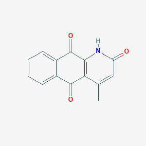 molecular formula C14H9NO3 B1250796 Marcanine A CAS No. 157463-84-8