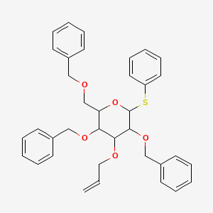 Phenyl 3-O-Allyl-2,4,6-tri-O-benzyl-1-thio-b-D-galactopyranoside