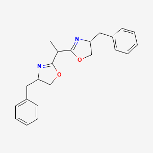 4-Benzyl-2-[1-(4-benzyl-4,5-dihydro-1,3-oxazol-2-yl)ethyl]-4,5-dihydro-1,3-oxazole