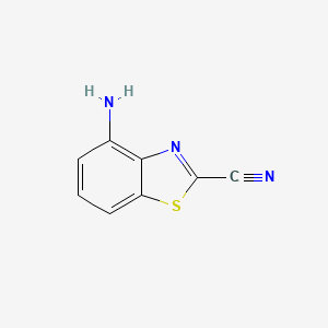 4-Aminobenzo[d]thiazole-2-carbonitrile