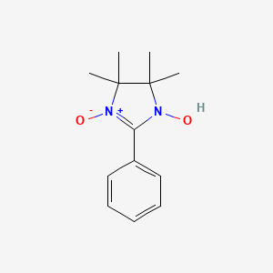 1-Hydroxy-4,4,5,5-tetramethyl-3-oxido-2-phenylimidazol-3-ium