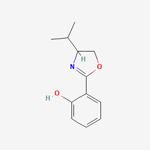 2-(4-Isopropyl-4,5-dihydro-1,3-oxazol-2-yl)phenol