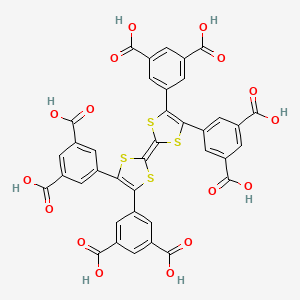 1,3-Benzenedicarboxylic acid, 5,5'-[2-[4,5-bis(3,5-dicarboxyphenyl)-1,3-dithiol-2-ylidene]-1,3-dithiole-4,5-diyl]bis-