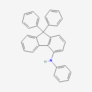 molecular formula C31H23N B12508086 N,9,9-Triphenyl-9H-fluoren-4-amine 