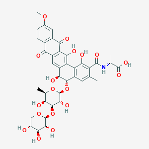 molecular formula C39H41NO18 B1250815 9-Deoxybenanomicin A 