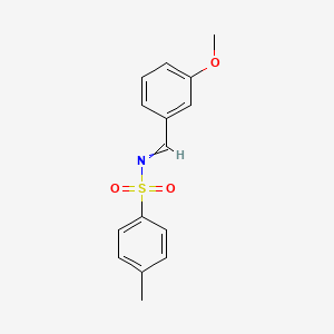 Benzenesulfonamide, N-[(3-methoxyphenyl)methylene]-4-methyl-