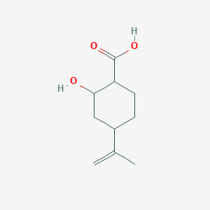 2-Hydroxy-4-isopropenylcyclohexanecarboxylic acid