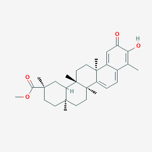 molecular formula C30H40O4 B1250832 Celestrol methyl ester 