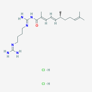molecular formula C20H38Cl2N6O B1250833 Stellettadine A 
