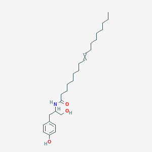 N-[1-hydroxy-3-(4-hydroxyphenyl)propan-2-yl]octadec-9-enamide